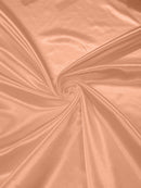 60" Shiny Heavy Bridal Satin Fabric for Wedding, Gala, Prom Dress Sold By The Yard (Pick Color)