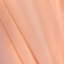 Power Mesh Fabric - Peach - Nylon Lycra Spandex 4 Way Stretch Fabric 58"/60" By Yard