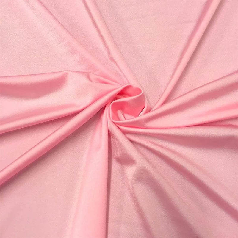 Shiny Milliskin Fabric - Pink - 58" Spandex 4 Way Stretch Fabric Sold by The Yard (Pick a Size)
