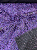 Metallic Fringe Hanging Eyelash Fabric - Embroidered Fabric with Hanging Details 2 Way Stretch By Yard