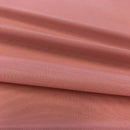 Power Mesh Fabric - Rose - Nylon Lycra Spandex 4 Way Stretch Fabric 58"/60" By Yard