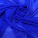 Power Mesh Fabric - Royal Blue  - Nylon Lycra Spandex 4 Way Stretch Fabric 58"/60" By Yard