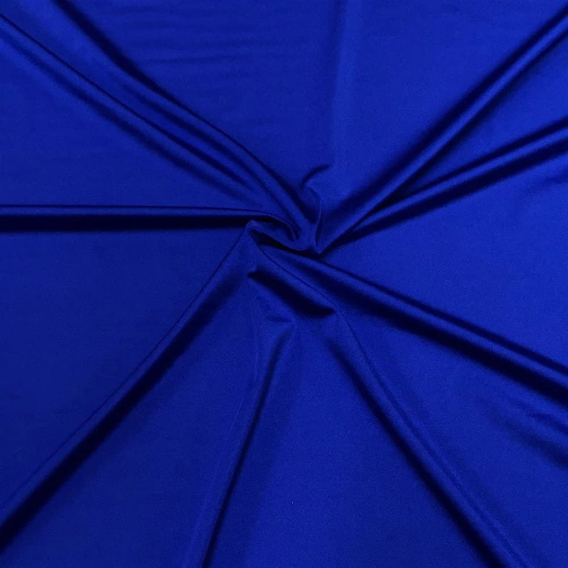 Shiny Milliskin Fabric - Royal Blue - 58" Spandex 4 Way Stretch Fabric Sold by The Yard (Pick a Size)
