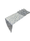 3D Butterfly Table Runner - Silver - 12" x 90" 3D Butterfly Mesh Runner