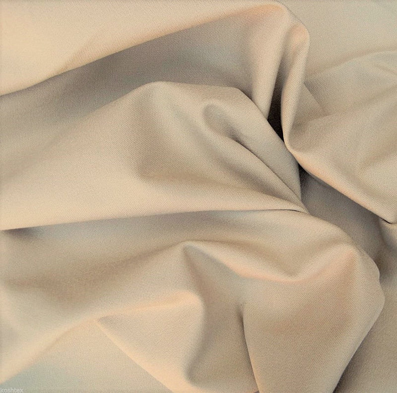 Shiny Milliskin Fabric - Taupe - 58" Spandex 4 Way Stretch Fabric Sold by The Yard (Pick a Size)