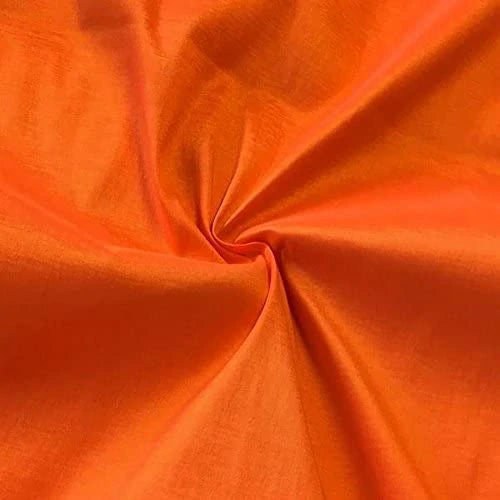 Stretch Taffeta Fabric - Orange - 58/60" Wide 2 Way Stretch - Nylon/Polyester/Spandex Fabric