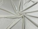 Lycra Spandex Shiny Fabric - White - 80% Polyester 20% Spandex Sold By The Yard (Pick a Size)