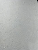 Floral Star Leaf Design - White - 4 Way Stretch Sequin Floral Design on Mesh By Yard