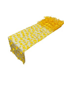 3D Butterfly Table Runner - Yellow - 12" x 90" 3D Butterfly Mesh Runner