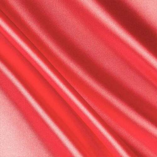 Stretch Imitation Silk Satin Charmeuse - Dolce Pink - Slight Stretch 58/60" (Choose Qty.)