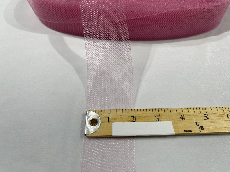 2 Inch Rose Crinoline Horsehair Braid Trim Bridal Fabric Wedding Decor (Choose The Quantity)