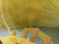 Fishnet Rhinestones Fabric - Spandex Fabric Fish Net with Crystal Stones by Yard