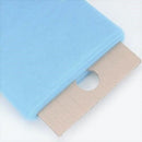 Tulle Bolt Fabric - Light Blue - 54" x 40 Yards Long (120 ft) Fabric Tulle Bolt Wedding Bridal Tulle