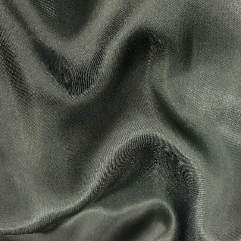 Stretch Imitation Silk Satin Charmeuse - Grey