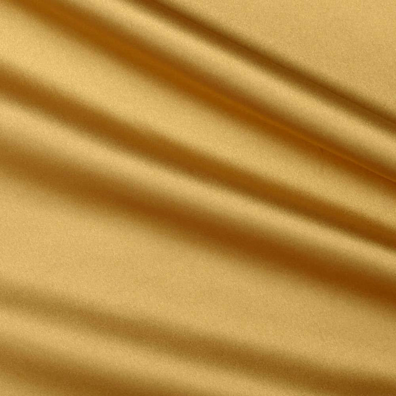 Stretch Imitation Silk Satin Charmeuse - Gold