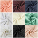 Spandex Chiffon-2 Way Slight Stretch Chiffon Fabric, Imitation Silk 58/60" {Choose quantity}