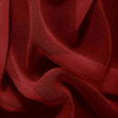 Burgundy Hi Multi Chiffon Fabric, Chiffon Fabric By The Yard 58-60"Inch By The Yard