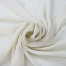 Of White Hi Multi Chiffon Fabric, Chiffon Fabric By The Yard 58-60"Inch By The Yard