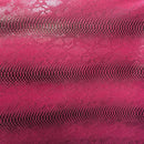 Faux Viper Snake Print Vinyl Fabric - Magenta - High Quality Vinyl Sold by The Yard