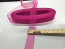 2 Inch Fuchsia Crinoline Horsehair Braid Trim Bridal Fabric Wedding Decor (Choose The Quantity)