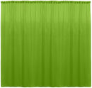 Lime Green 10 Ft Wide, 1 PANEL Curtain Polyester Backdrop High Quality Drape Rod Pocket [ Choose The Measurements ]
