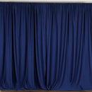 Navy Blue 10 Ft Wide, 1 PANEL Curtain Polyester Backdrop High Quality Drape Rod Pocket [ Choose The Measurements ]