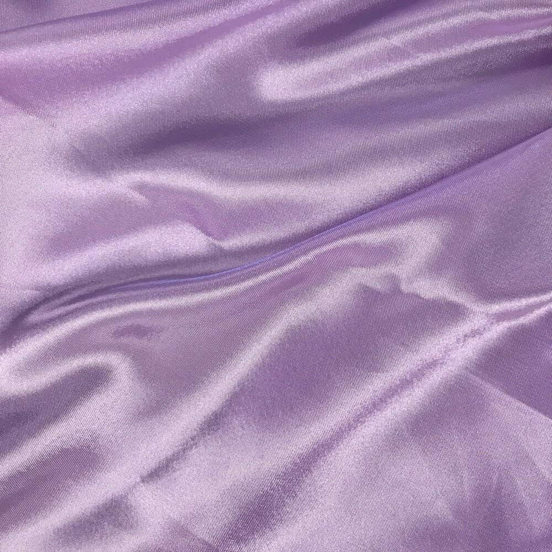Stretch Imitation Silk Satin Charmeuse - Lavender