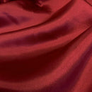 Burgundy Stretch Imitation Silk Satin Charmeuse - Slight Stretch- 58/60" - (Choose The Quantity)