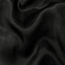 Stretch Imitation Silk Satin Charmeuse - Black