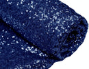 Mini Glitz Sequins - Navy Blue - High Quality Mini Sequins on Mesh (Choose Quantity)