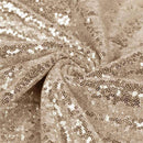 Mini Glitz Sequins - Light Gold - High Quality Mini Sequins on Mesh (Choose Quantity)