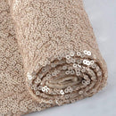 Mini Glitz Sequins - Matte Champagne - High Quality Mini Sequins on Mesh (Choose Quantity)