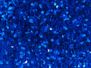 Royal Blue Sequin on Royal Stretch Velvet With Luxury Sequins all Over 5mm Shining Sequins 2-way Stretch 58/60” (Choose The Quantity)