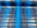 Faux Crocodile Print Vinyl Fabric - Royal Blue - High Quality Vinyl Sold by The Yard
