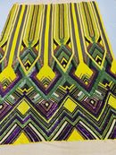 Multi-Color Iridescent Sequins 4way Stretch Embroidery With Sequin on a Nude Mesh Lace Fabric By The Yard For Gown, Wedding-Bridal-Dress