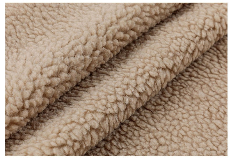 Mia Fabrics Inc, Camel Cuddle Minky Sherpa Fleece, lamb Wool Design Fabric Sold By The Yard,  (Pick a Size)
