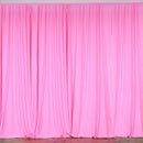 Hot Pink 10 Ft Wide, 1 PANEL Curtain Polyester Backdrop High Quality Drape Rod Pocket [ Choose The Measurements ]