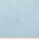 Mia' Fabrics Inc, Light Blue 58/59" Wide 100 Polyester Minky Dimple Dot Soft Cuddle Fabric by the Yard (Pick a Size)