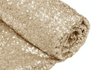 Mini Glitz Sequins - Light Gold - High Quality Mini Sequins on Mesh (Choose Quantity)