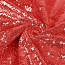 Mini Glitz Sequins - Red - High Quality Mini Sequins on Mesh (Choose Quantity)