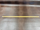 Faux Alligator Print Vinyl Fabric - Coffee - Shiny Animal Print Sold by The Yard (Pick a Size)
