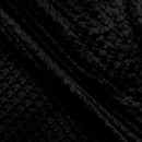 Mia' Fabrics Inc, Black 58/59" Wide 100 Polyester Minky Dimple Dot Soft Cuddle Fabric by the Yard (Pick a Size)