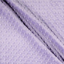 Mia' Fabrics Inc, Lilac 58/59" Wide 100 Polyester Minky Dimple Dot Soft Cuddle Fabric by the Yard (Pick a Size)