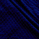 Mia' Fabrics Inc, Navy Blue 58/59" Wide 100 Polyester Minky Dimple Dot Soft Cuddle Fabric by the Yard (Pick a Size)