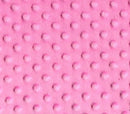 Mia' Fabrics Inc, Pink 58/59" Wide 100 Polyester Minky Dimple Dot Soft Cuddle Fabric by the Yard (Pick a Size)