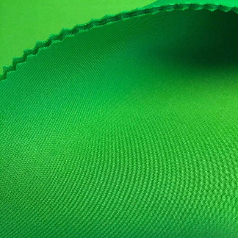 Mia's Fabrics Inc, Scuba Fabric - Emerald Green - Neoprene Polyester Spandex 58/60" - Nylon Spandex Fabric Sold By The Yard (Pick a Size)