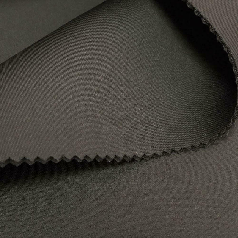 Mia's Fabrics Inc, Scuba Fabric - Charcoal - Neoprene Polyester Spandex 58/60" - Nylon Spandex Fabric Sold By The Yard (Pick a Size)