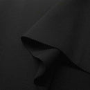 Mia's Fabrics Inc, Scuba Fabric - Black - Neoprene Polyester Spandex 58/60" - Nylon Spandex Fabric Sold By The Yard (Pick a Size)