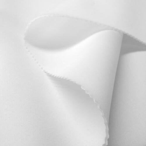 Mia's Fabrics Inc, Scuba Fabric - White - Neoprene Polyester Spandex 58/60" - Nylon Spandex Fabric Sold By The Yard (Pick a Size)
