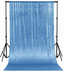 Baby Blue 1 PANEL, 4 Ft Wide Curtain Mini Glitz Sequins Backdrop Drape Curtain Mini Glitz Sequin, Sequin Curtain [Choose The Measurements]